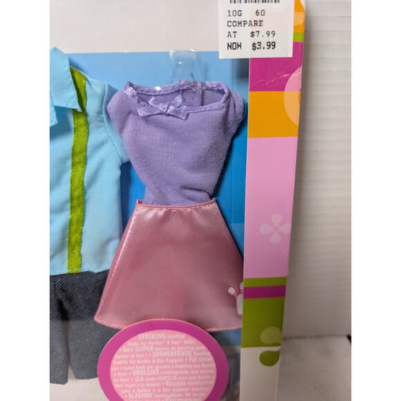 Barbie “Striking Bowling” Outfit Set – 2003 Mattel Trend Line – NIB Vintage... - Picture 3 of 10